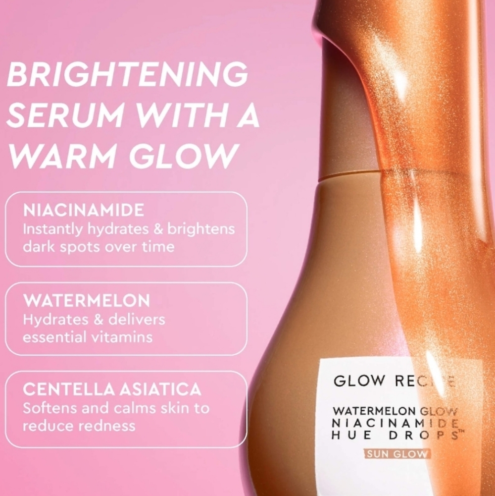 Glow Recipe Best of Glow Hues 3-piece Set: Tinted Serum, Cheek & Lip, NIB - Picture 7 of 10